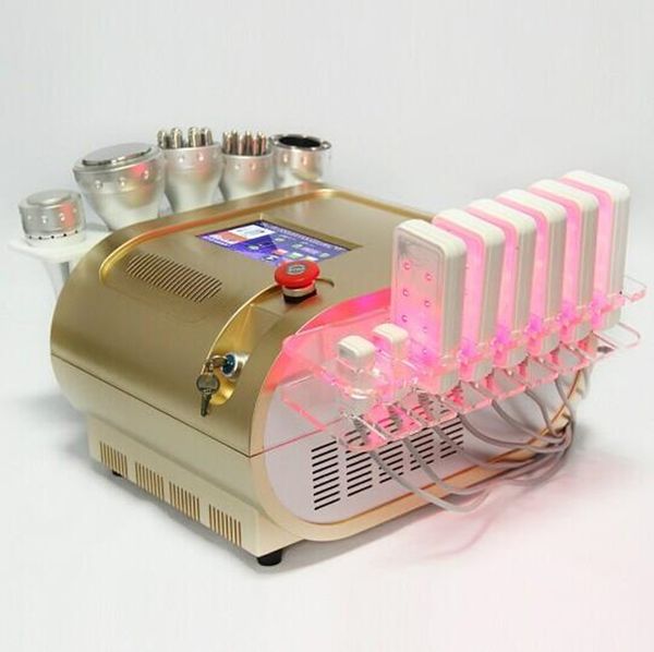 

8 in 1 cavitation vacuum rf slimming bipolar tripolar multipolar pho lipo laser machine weight loss 40k