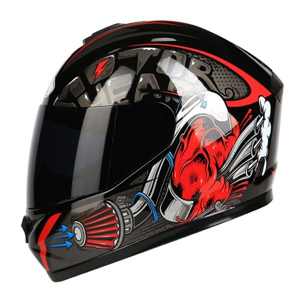 

motorcycle helmets men motocross full face helmet motorbike riding racing biker capacete casque casco moto