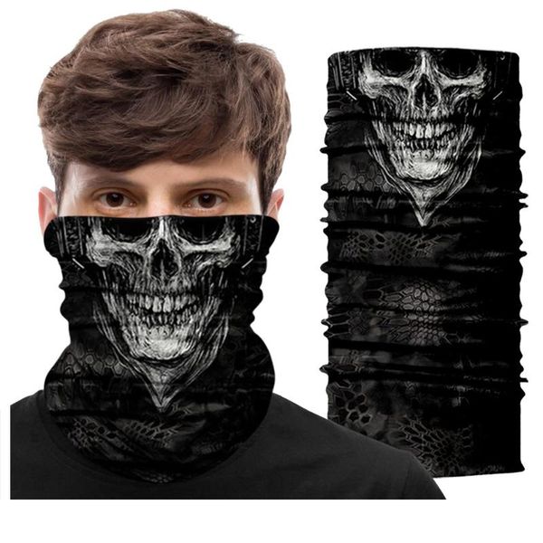 

scarves camouflage balaclava bandana military hunting tactical headband sport scarf summer cycling face mask skull multicam cp men women, Blue;gray