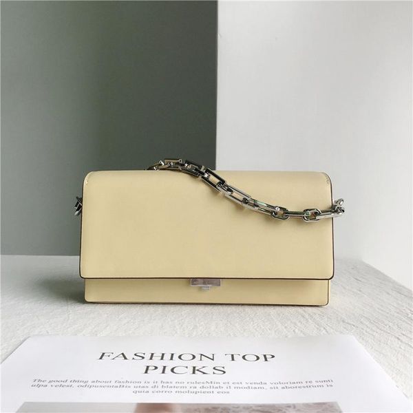 

evening bags fashion box cow leather handbags women famous brands ladies chains shoulders bag for crossbody messenger