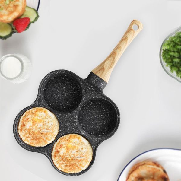 

hole frying pot thickened omelet pan non-stick egg pancake steak cooking ham pans breakfast