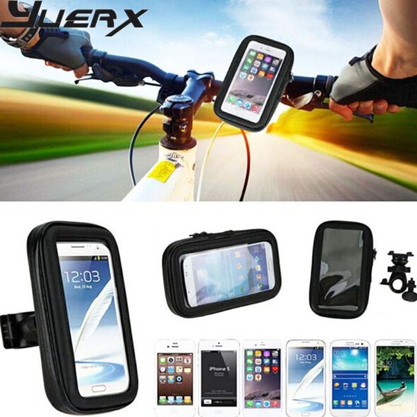 

cell phone mounts & holders bicycle bike mobile holder waterproof touch screen case bag for s8 plus s7edge/j5/a5/e5/s5/s6 edge/on5/a