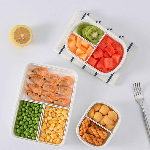 

divided bento box refrigerator organizer multi-function storage container organization sealed fresh bottles & jars