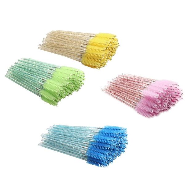 

eyebrow tools & stencils 300 pack mascara wands disposable eyelash brushes for extensions eye lash applicator makeup tool kits