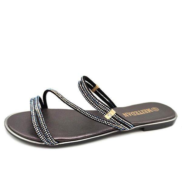 

dress shoes women sandals 2021 beach ladies spring summer woman flip flops fashion gladiator flat sandles, Black