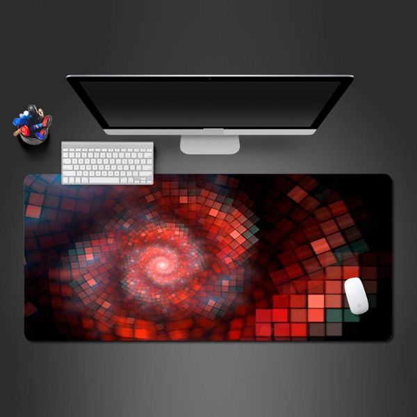 

mouse pads & wrist rests bloody red 3d art pad senior office big desk natural rubber washable notebook keyboard large mats