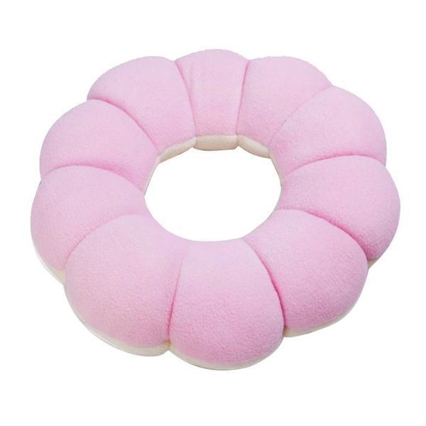 

cushion/decorative pillow flower shaped donuts ring lovely seat cushion waist nap car office decor