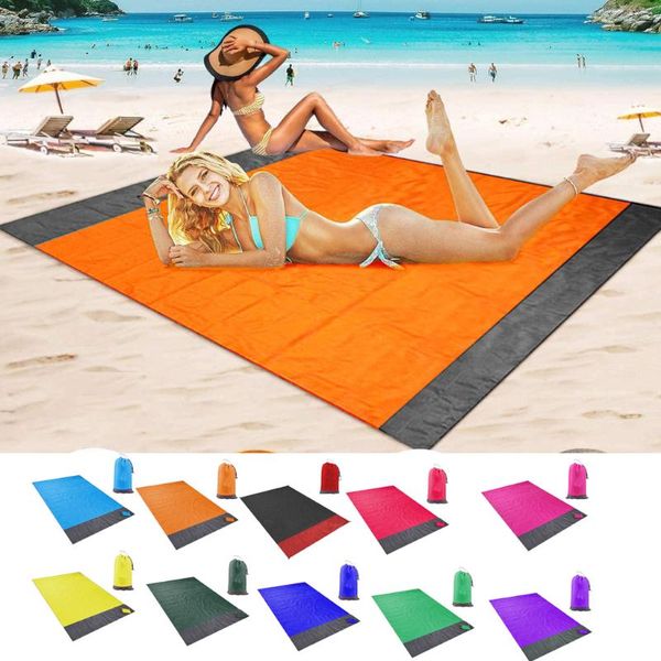 

pocket picnic blanket beach camping festival travel waterproof mat pad for outdoor backpacking pads