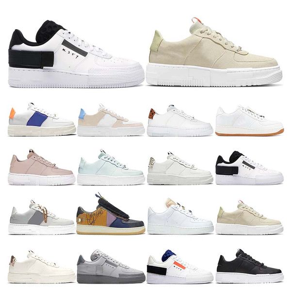 

low pixel type n354 mens casual shoes platform women summit white leopard sail snake bling desert sand laser orange cactus sports sneakers t, Black