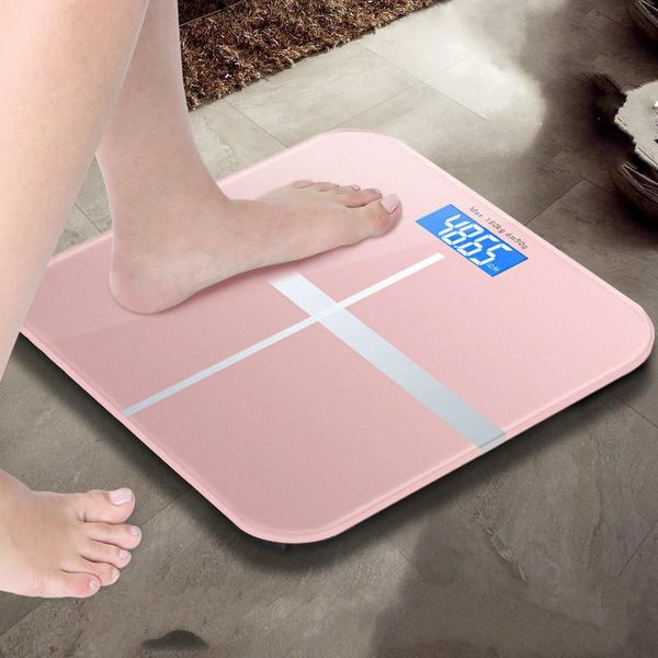 

lose weight bathroom body scales accurate smart electronic digital home floor health toughened glass led display 180kg & kitchen