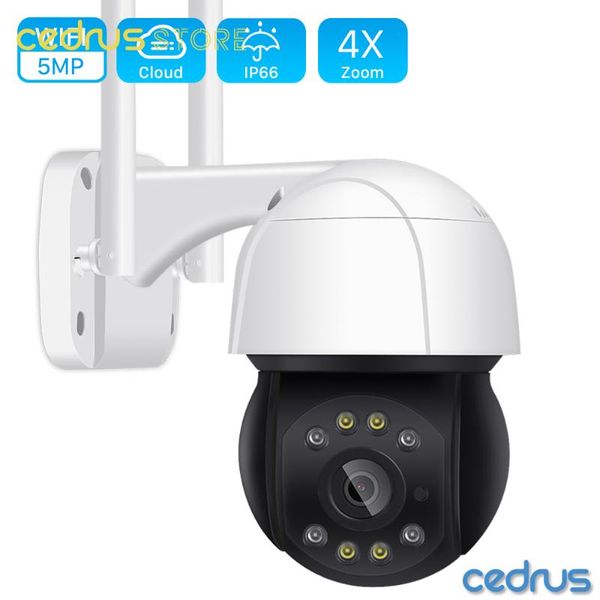 

cameras 5mp wifi ptz camera h.265 3mp 4x digital zoom human detection ip outdoor 2mp auto tracking onvif wireless