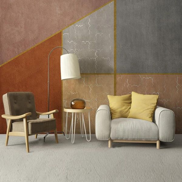 

wallpapers custom any size 3d large mural simple modern geometric abstract square background wallpaper home decor po papel de parede