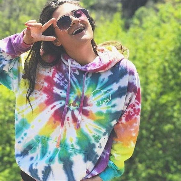 

women's hoodies & sweatshirts autumn spring fashion women ladies long sleeve hooded loose casual streetwear sweatershirts, Black