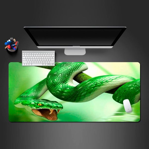 

mouse pads & wrist rests tree branch green snake pad rubber washable wot game pro premium office computer keyboard desk mats boy gifts
