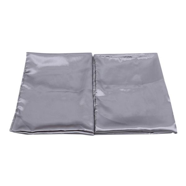 

pillow case 1pc pure emulation silk satin pillowcase single zipper pillowcases for healthy cover multicolor