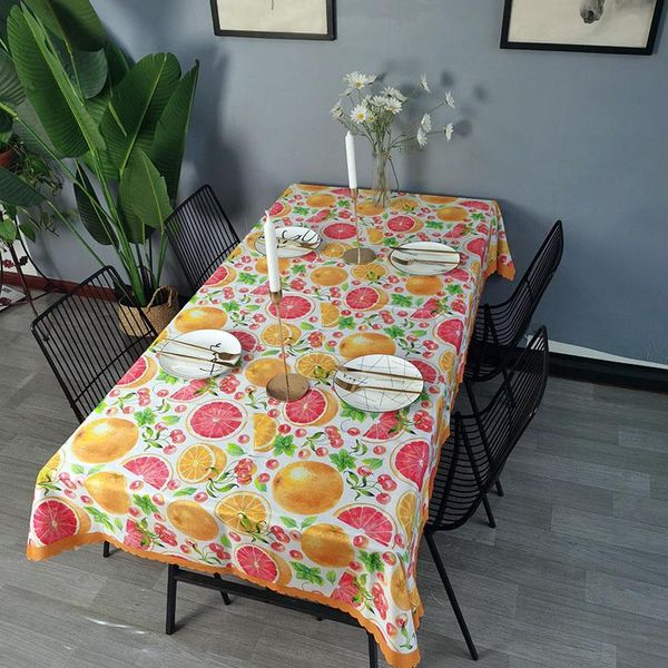 

table cloth fruit tablecloth el wedding party water and oil proof tablecloths dining coffee cover