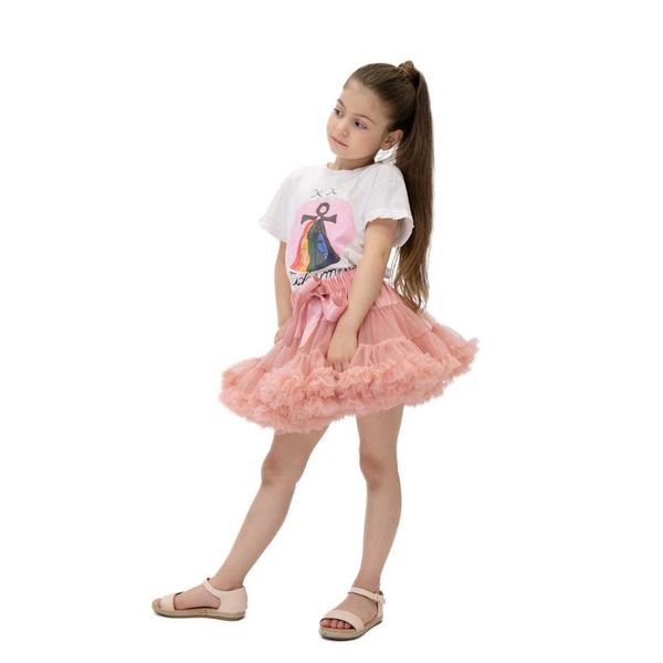 

skirts kephy girls' fluffy pettiskirt princess ballet dance tutu pleated tulle skirt baby petticoat prom party, Blue
