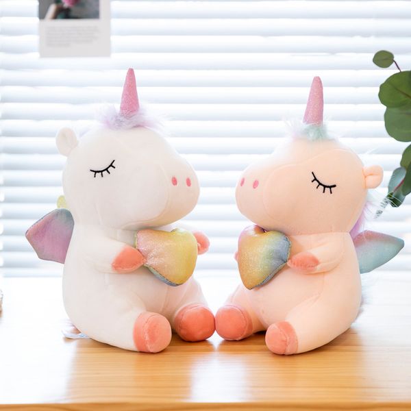 

heartwarming unicorn doll plush toy grab machine activity gift wedding shower