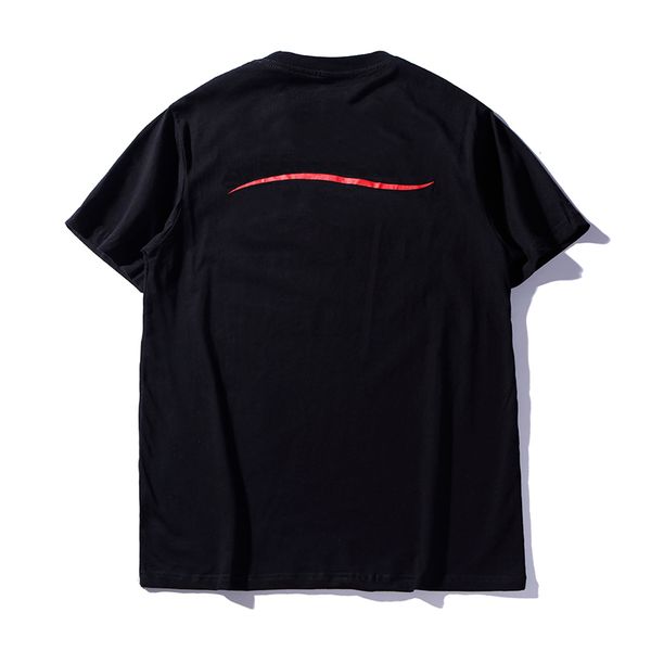 

2023 womens fashion tshirts casual comfortable simple pattern short sleeve women sports mens t-shirt summer crew neck wave mens tees 2023, White