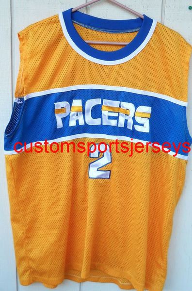 Costurado # 2 Jones Jones Basquete de Basquete Jersey Bordado Jersey Tamanho XS-6XL Personalizado Qualquer Nome Número Basquete Jerseys