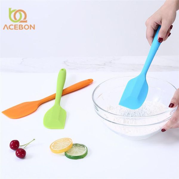 

baking & pastry tools 28*6cm kitchen silicone cream butter cake spatula mixing batter scraper brush mixer brushes tool kitchenware