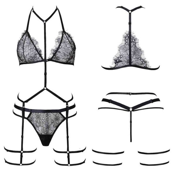 

underwear perspective lace bra suit uniform temptation, Black;white