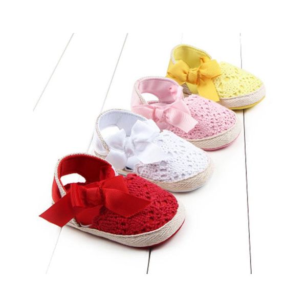 

spring summer baby girl linen hollow out sandals infant toddler soft breathable sandal shoes newborn baby anti-slip sole shoes, Black;red