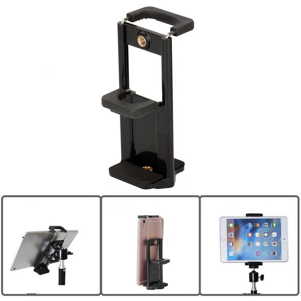 

mobile phone tablet fixing clip live stand selfie stick deskcell mounts & holders