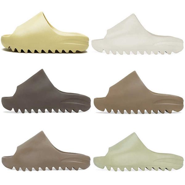 

foam authentic slide slippers mxt moon gray ararat sand desert earth brown bone soot core pure resin sandals cj, Black