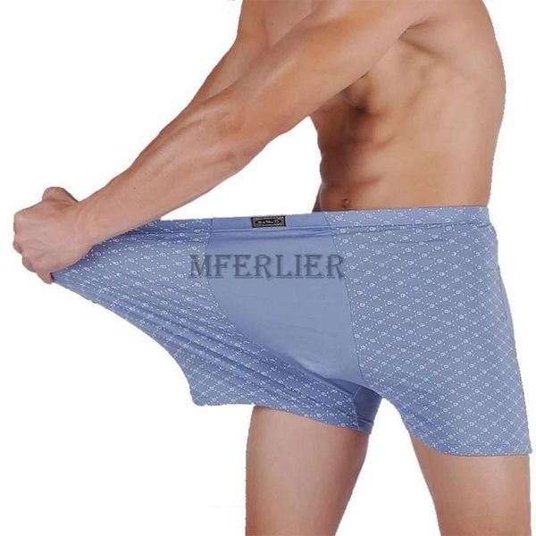

underpants plus size men's boxer underwear fat guy loose under pants men 9xl 10xl 11xl comfortable breathable, Black;white