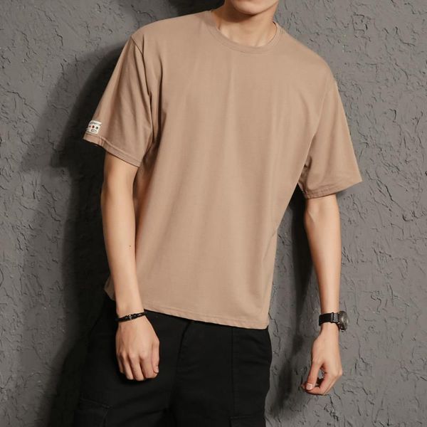 

men's t-shirts 1517- summer brand tide short sleeve t-shirt, White;black