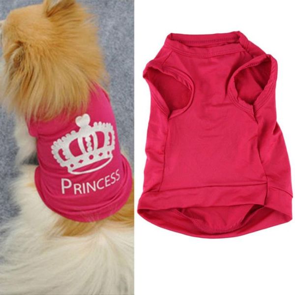 

transer dog clothes pet vest summer cute puppy printed cotton t shirt 4.23 apparel