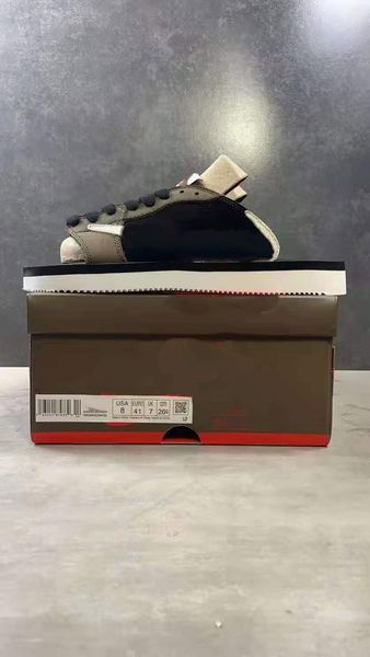 

cactus jack 1 slippers jumpman 1s man designer shoes i black sail dark mocha university red summer brown flat come with box cq4277-001