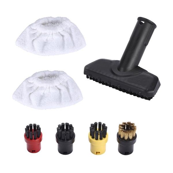 

vacuum cleaners for karcher cleaning machine sc1 sc2 sc3 sc4 sc5 sc7 accessories replacement round brush mirror hand brush+steam mop