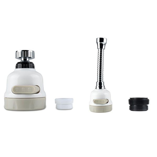 

other faucets, showers & accs 3 modes faucet aerator flexible tap head shower diffuser rotatable nozzle adjustable bubbler accessori