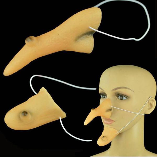 

party masks halloween toys trick witch long nose chin fake sharp christmas / easter role playing props