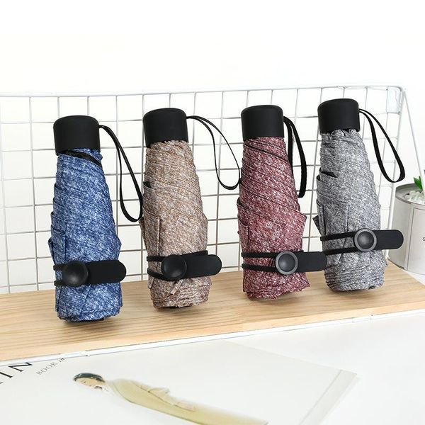 

umbrellas originality umbrella mini pocket size five fold rain women parasol