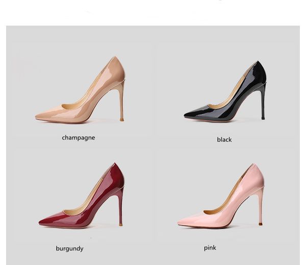 

woman wedding dress shoes red bottoms high heels platform peep-toes sandals designers pointed toe reds sole 6cm 8cm 10cm pumps luxurys women, Black