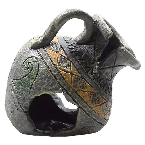 

aquarium ornament fish tank simulation vase hideout landscaping hiding cave decorations