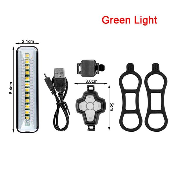 

bike lights bicycle wireless remote turn signal light mtb direction indicator smart led taillight usb rechargeable cycling rear lamp