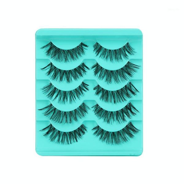 

5 pair/lot crisscross false eyelashes lashes voluminous eye lashes1