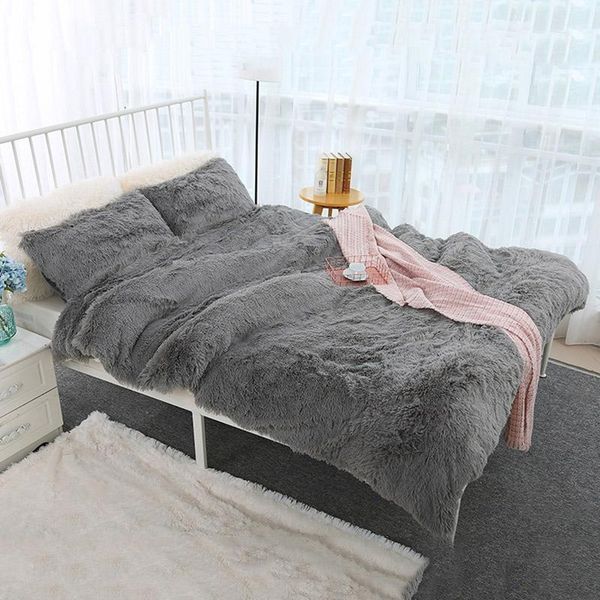 

blankets 3pcs/set fluffy blanket with pillow cover warm soft fleece for children sasi
