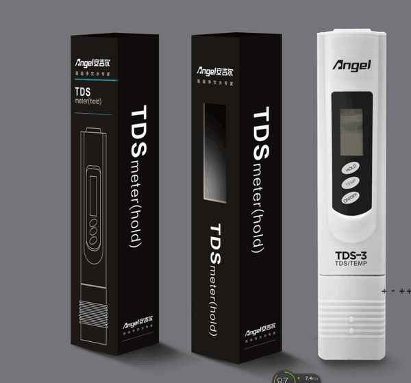 Анализ инструментов Цифровые TDS Meter Monitor Temp PPM Тестер Pen LCD метров Палочка Чистота Воды Мониторы Мини Фильтр Гидропоничный RRF12921