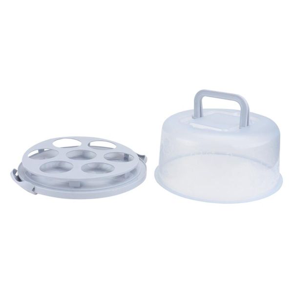 

1pc portable cake box practical storage organizer case gift wrap