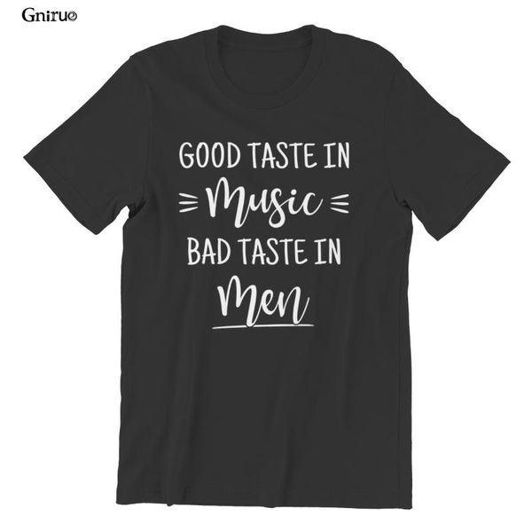 

men's t-shirts good taste in music bad men funny white 6xl aesthetic korean style mens clothes 114814, White;black