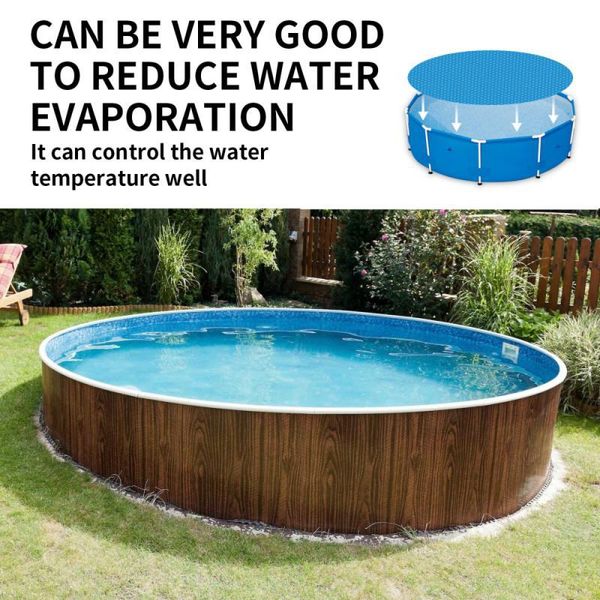 

pool & accessories swimming cover insulation film blue bubble pe dustproof outdoor