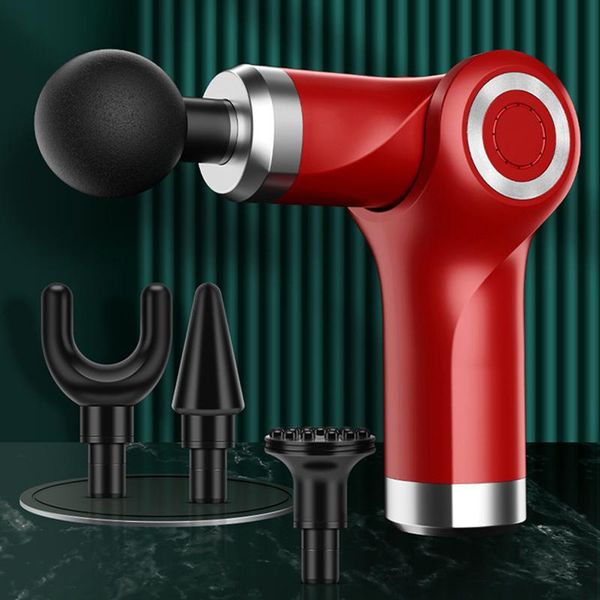 

massage gun foldable mini for body deep relaxation electric fascia apply to athletes fitness massager