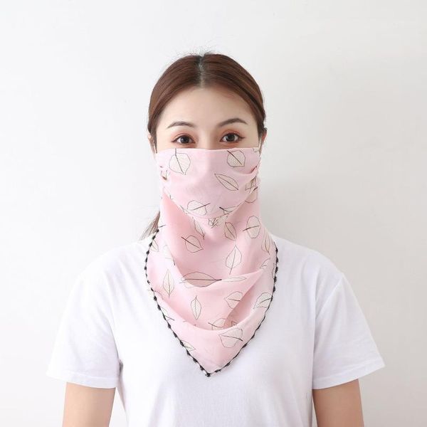 Ciclismo Caps Masks Mulheres Floral Impressão Sem Emenda Outdoor Motorcycle Face Windproof Bandana Shield Quente Bicyle Magia Cachecol