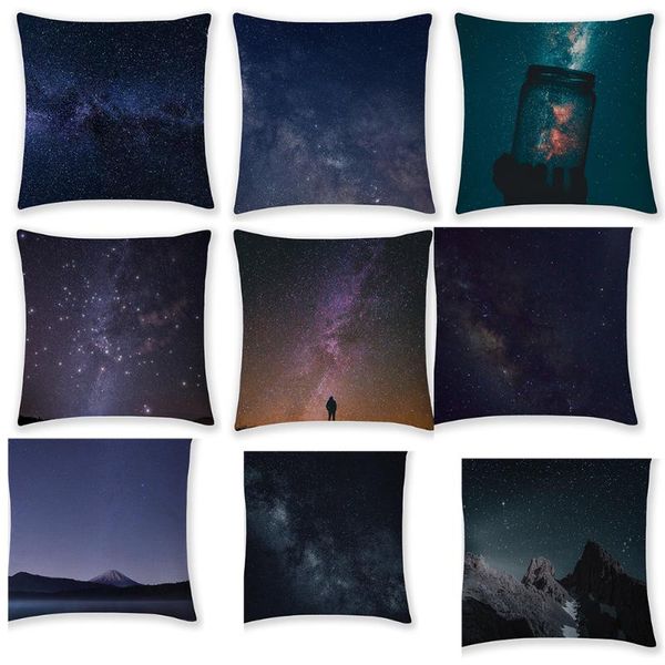 

pillow case cushion cover landscape abstract decorative pillowcase 45*45 inch