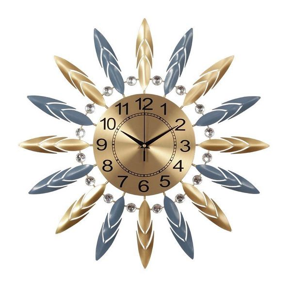 

wall clocks nordic living room simple creative metal clock home decor modern design